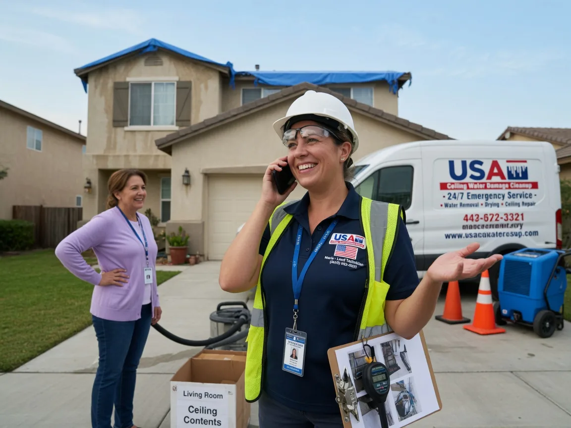 Ceiling Water Damage Restoration Ogden, AR FAQs